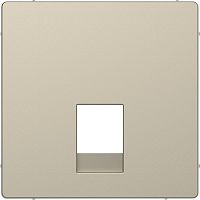 Лицевая панель Schneider Electric Merten D-Life для 1-м. розетки RJ11 сахара картинка